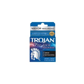 Preservativo Trojan Pro tech 3 piezas