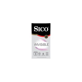 Preservativo Sico invisible 3 piezas