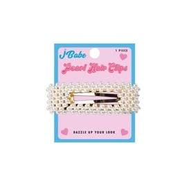 Pasador JBabe Perla rectangulo HC02