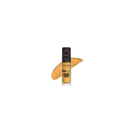 Maquillaje liquido LA Girl  Pro Color Yellow 30 ml