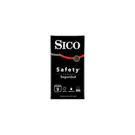 Preservativo Sico Safety 3 piezas