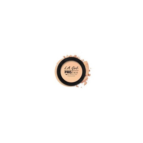 Polvo compacto mate La Girl Porcelain