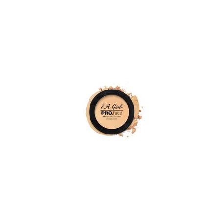 Polvo compacto mate La Girl Creamy natural