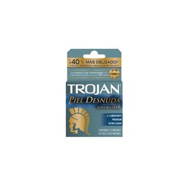 Preservativo Trojan Piel desnuda 3 piezas